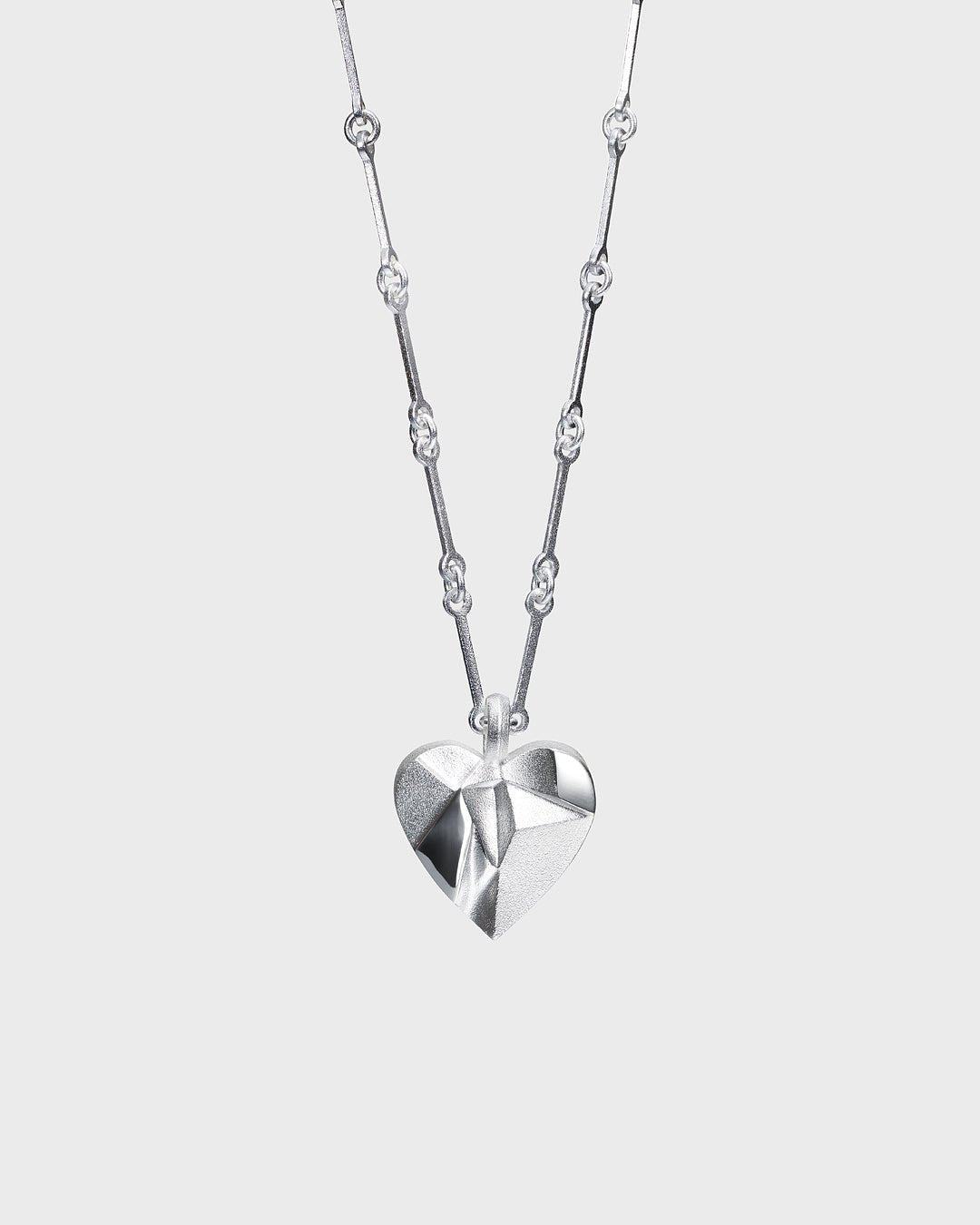 My Foolish Heart silver pendant and earrings Gift Set