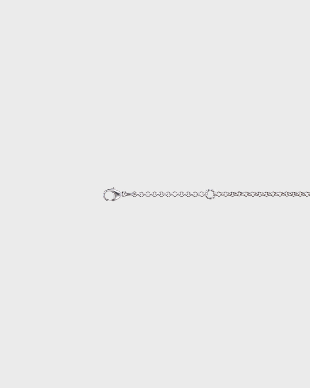 Pea Chain extender 5/10 cm Silver