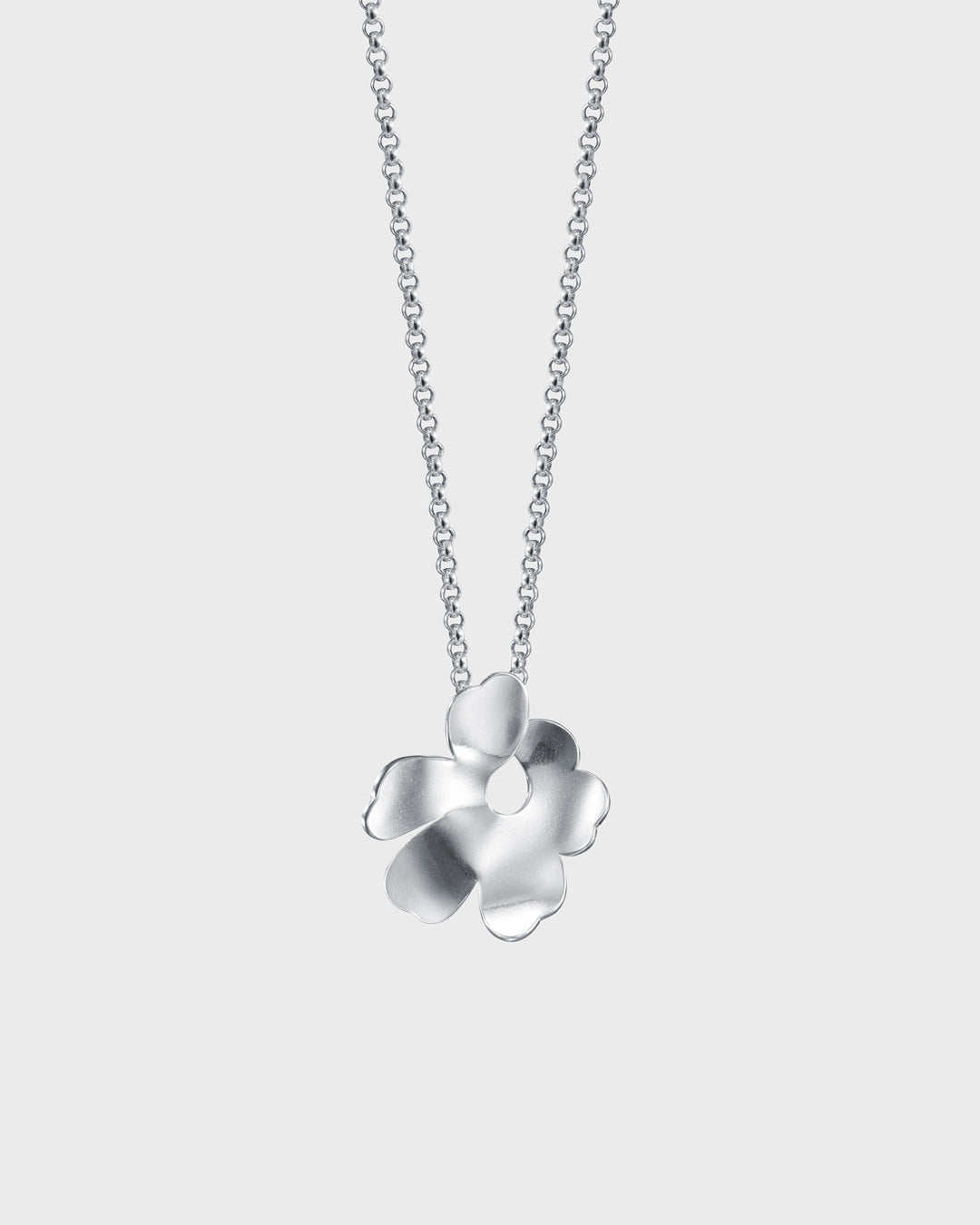 Unikko Silver Pendant Small