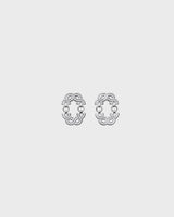 Louhetar earrings small silver half pair right