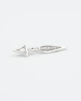 Kept Uskela arrow brooch silver