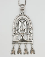 Kept Kalanni Kalmumäki pendant 70 cm silver