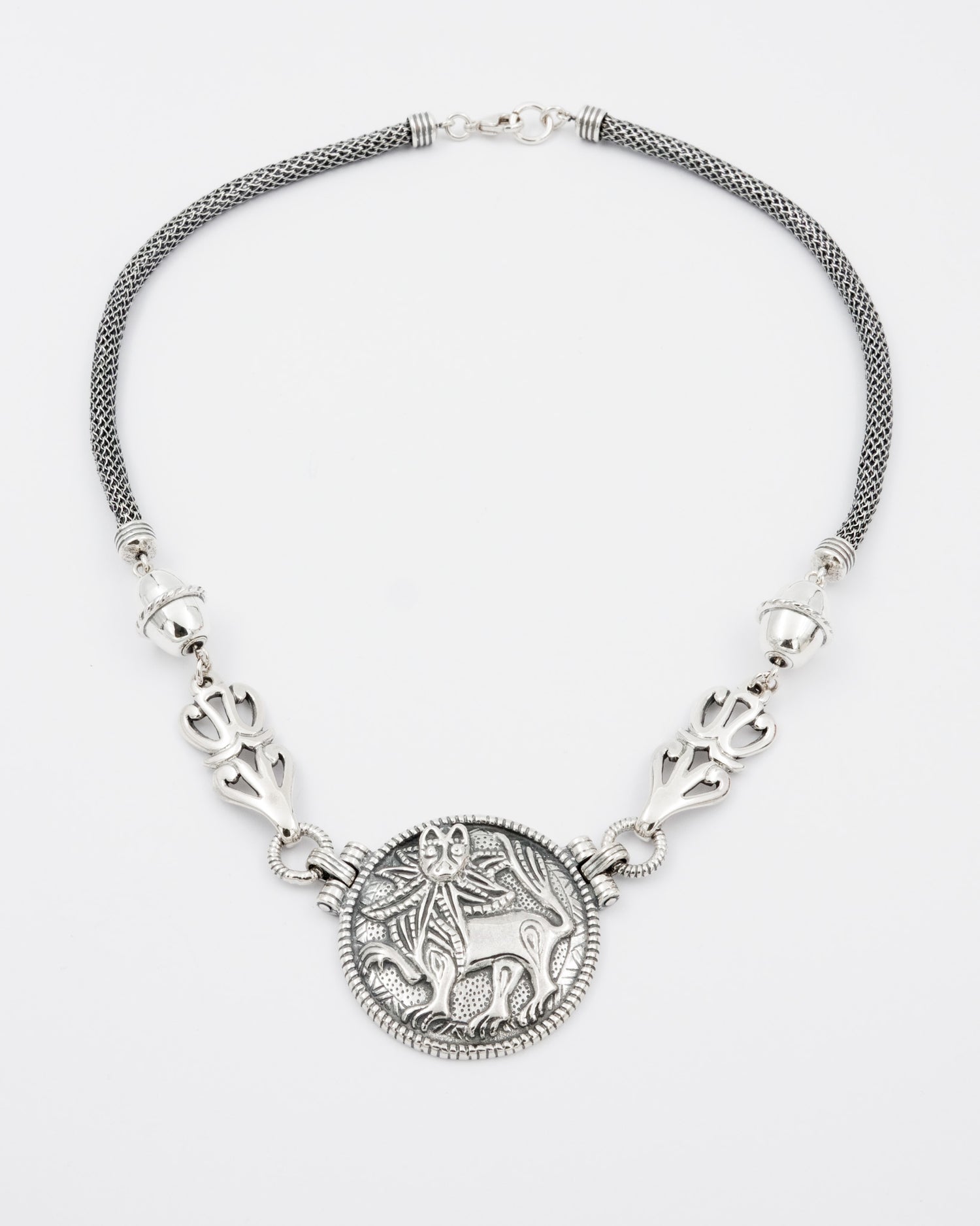 Kept Aurinkoleijona necklace 42 cm silver