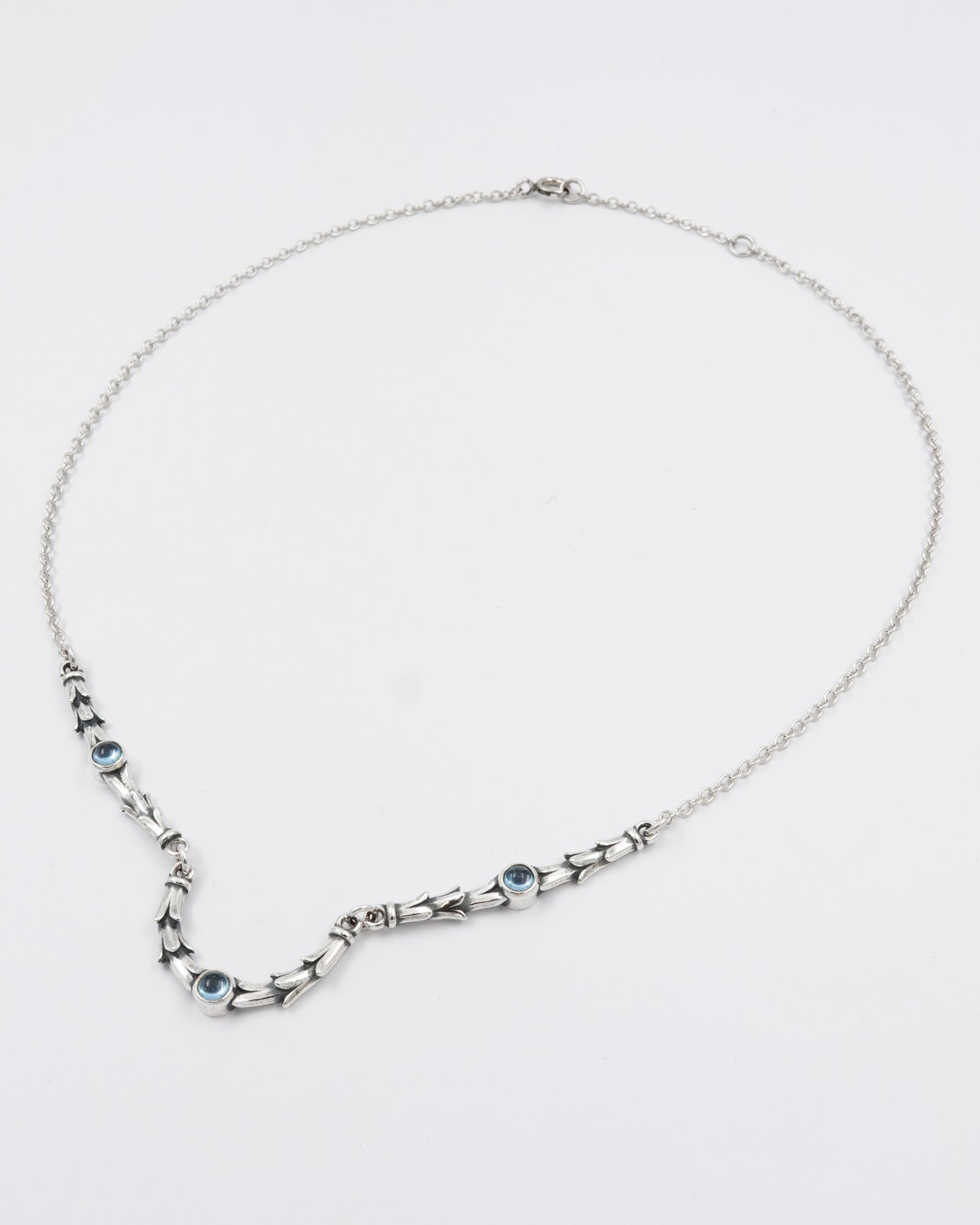 Kept Juulia necklace 45 cm silver topaz