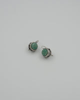 Kept earrings silver hook amazonite