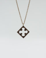 Kept Luistar's viikkinkihela pendant square bronze