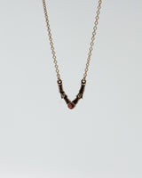 Held Juulia pendant 45 cm bronze garnet