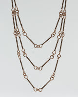 Kept Luistar's lever chain 3-row bronze