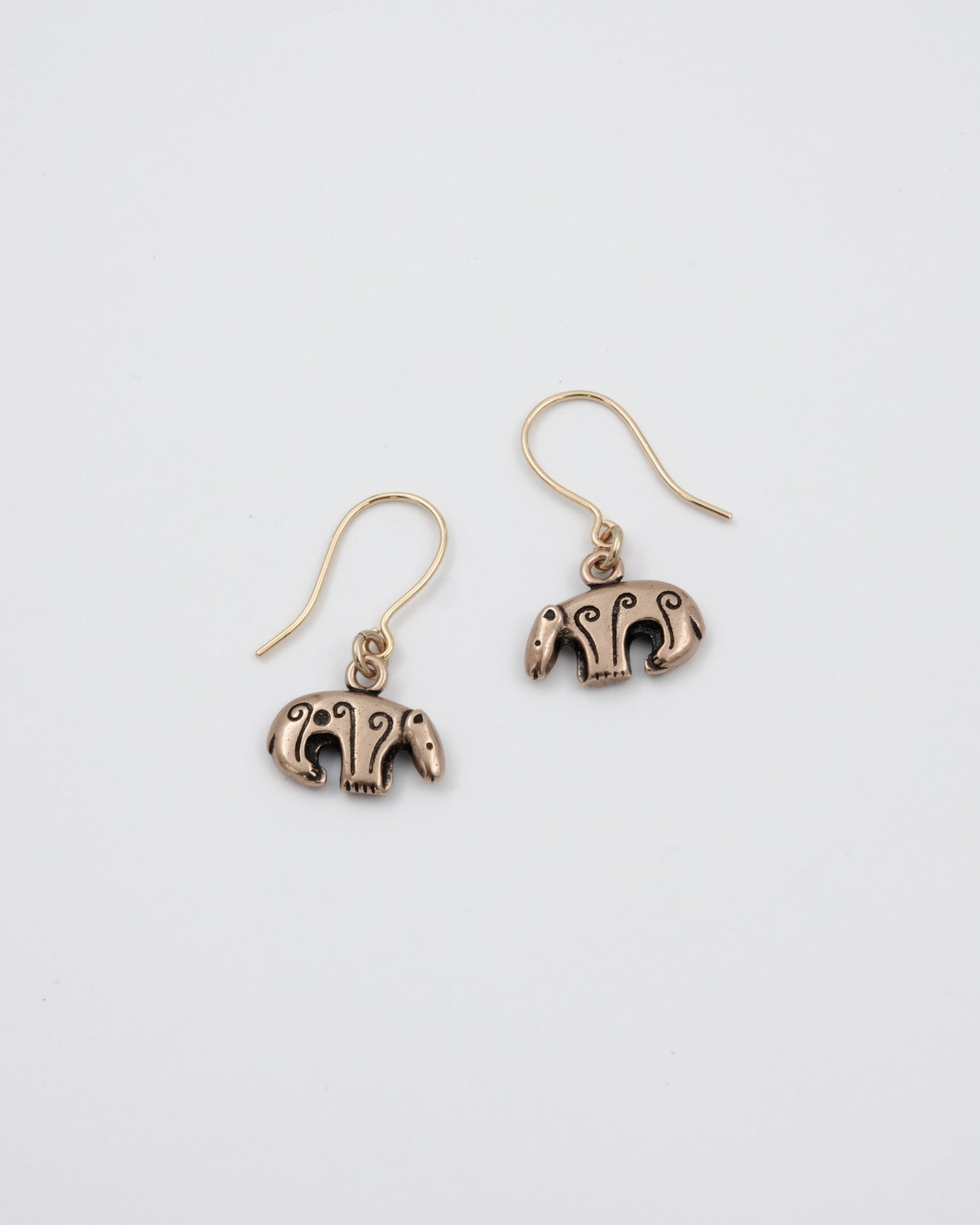 Kept Kalevankarhu hook earrings bronze