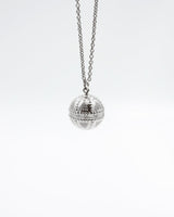 Kept Haliko filigree ball pendant 55/60 cm silver