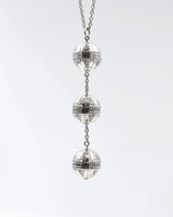 Held Haliko filigree ball pendant 70 cm silver