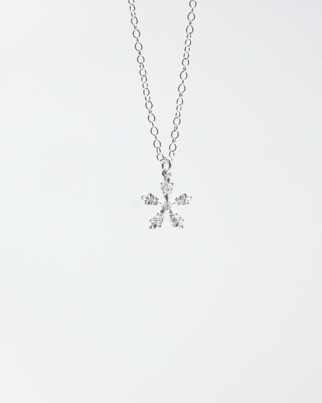 Held Snowflake pendant 45 cm silver