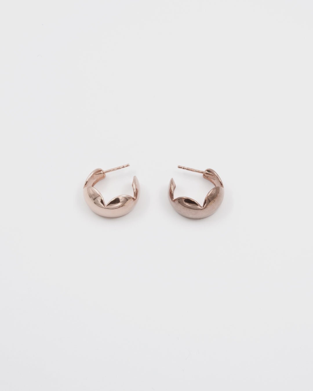 Held Aamu earrings rose gold-plated bronze