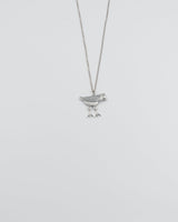 Kept Hattula's bird pendant 55/60 cm silver