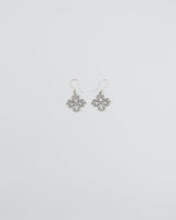 Kept Karelian ribbon braid earrings silver