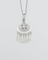 Kept Kuutar pendant 70 cm silver