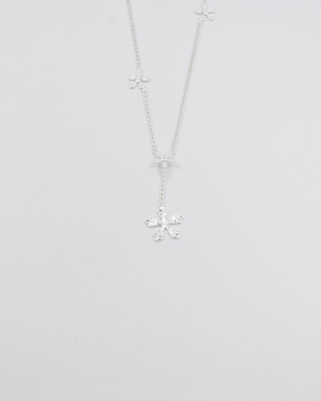 Held Snowflake necklace silver